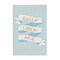 Stupell Industries Blue Hello Little One Canvas, design by Amanda Houston